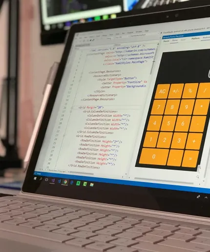 Schermo prototipo UI